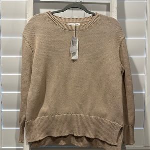 Brand new cream colored sweater